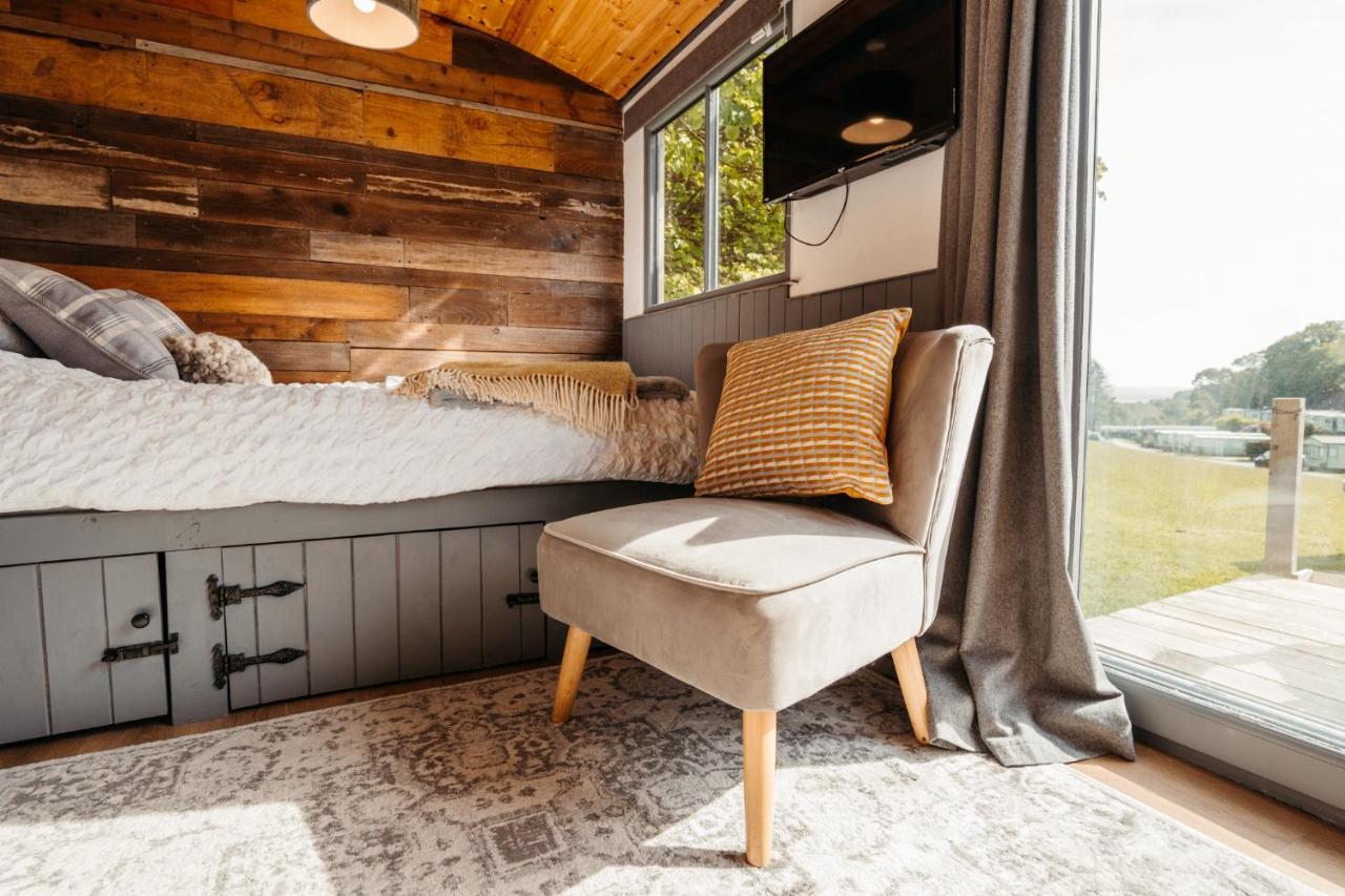 Cefn Crib Cabins マカンスレス エクステリア 写真