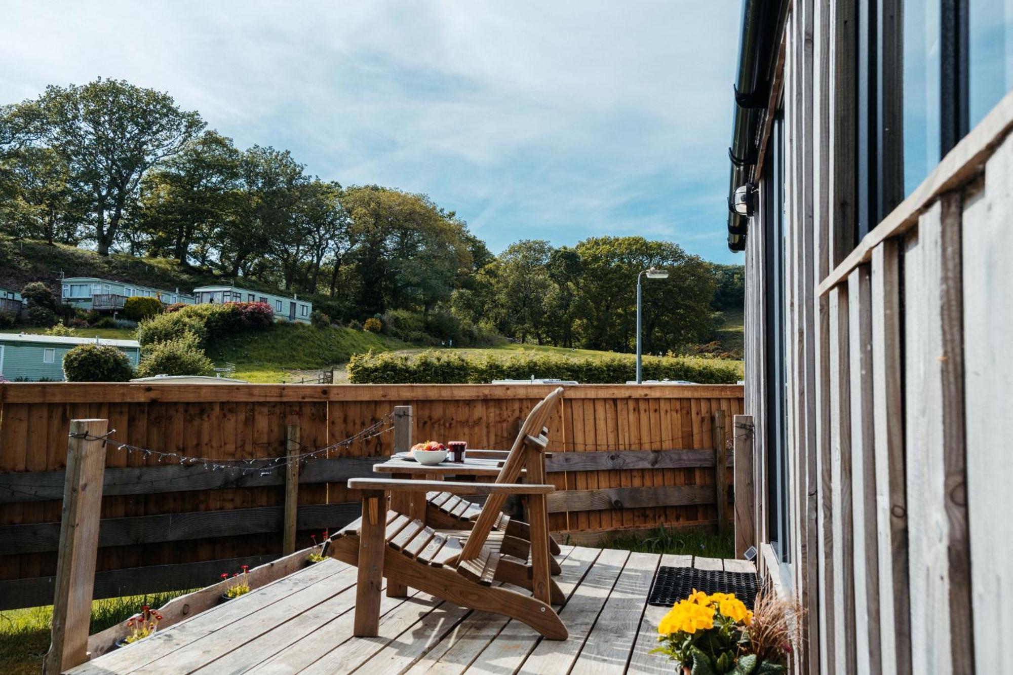 Cefn Crib Cabins マカンスレス エクステリア 写真