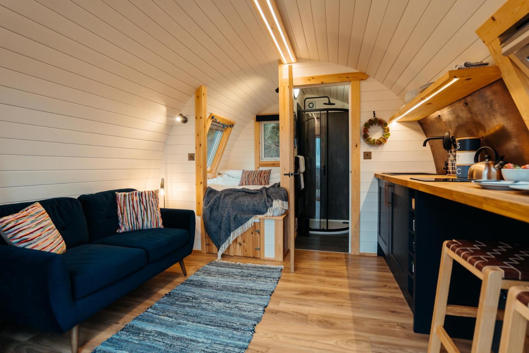 Cefn Crib Cabins マカンスレス エクステリア 写真